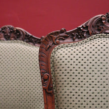 Load image into Gallery viewer, x SOLD Set of 4 Antique Chairs, Antique French Dining or Kitchen Chairs. Olive Fabric B11163