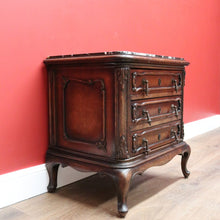 Load image into Gallery viewer, x SOLD Antique French Chest of Drawers, Lamp Table, Hall Cabinet, Marble Top Chest B10569