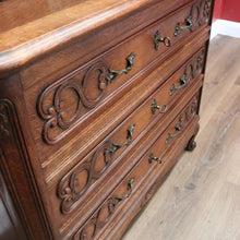 Load image into Gallery viewer, x SOLD Antique French Oak Chest of Drawers, Antique French Hall Cupboard with Drawer B10866