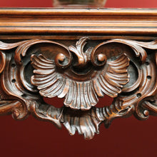 Load image into Gallery viewer, x SOLD Antique French Walnut Centre Table, Hall, Foyer, Sofa Table Carved Apron & Legs  B10644
