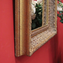 Load image into Gallery viewer, Gilt Frame Rectangular Early Mirror, Landscape or Portrait Hanging Wall Mirror B11000