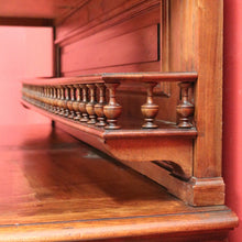 Load image into Gallery viewer, x SOLD Antique French Walnut Bookcase, French Two Height China Cabinet, Hall Cupboard B10806