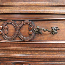 Load image into Gallery viewer, x SOLD Antique French Oak Chest of Drawers, Antique French Hall Cupboard with Drawer B10866