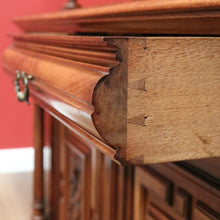 Load image into Gallery viewer, x SOLD Antique French Walnut Bookcase, French Two Height China Cabinet, Hall Cupboard B10806