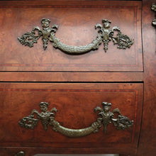 Load image into Gallery viewer, x SOLD Antique French Chest of Drawers, Marble Top Hall Cupboard, Burr Walnut Chest B11073