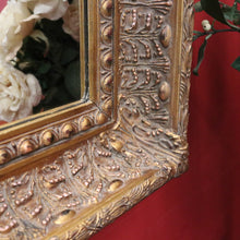 Load image into Gallery viewer, Gilt Frame Rectangular Early Mirror, Landscape or Portrait Hanging Wall Mirror B11000