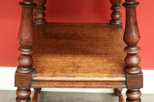 Load image into Gallery viewer, x SOLD Antique French Plant Stand 2 Height Statue Holder Hall Table Lamp Display Stand. B8500