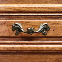 Load image into Gallery viewer, x SOLD Vintage French Chest of Drawers, Lingerie Chest, Hall Cupboard, Oak Tall Boy B10953