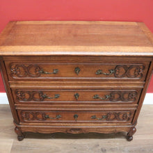 Load image into Gallery viewer, x SOLD Antique French Oak Chest of Drawers, Antique French Hall Cupboard with Drawer B10866