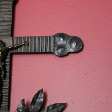 Load image into Gallery viewer, x SOLD Vintage French Cross Crucifix, Brass Church Cross, Crown of Thorns Jesus B10636