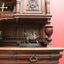 Load image into Gallery viewer, x SOLD Antique Sideboard, French Walnut Sideboard, Buffet Cabinet Cupboard with Drawers B10852