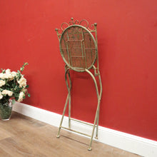 Load image into Gallery viewer, x SOLD Set of Six Iron Garden Chairs, Outdoor Chairs, Café Chairs in the French Style B11087