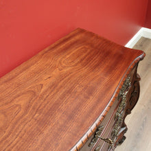 Load image into Gallery viewer, x SOLD Vintage French Mahogany 4 Drawer Carved Bedroom Hallway Chest of Drawers Cabinet B10704