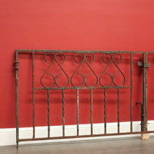 Load image into Gallery viewer, x SOLD Set of Antique Australia Garden Gates, Driveway Gates. Wrought Iron and Iron. B10410