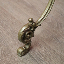 Load image into Gallery viewer, x SOLD Antique French Jardiniere Stand, French Brass 2 Tier Plant Stand Side Lamp Table B10481