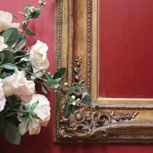 Load image into Gallery viewer, x SOLD Vintage Wall Mirror or Mantle Mirror Vanity Mirror Gilt Wood Mirror French Style B11090