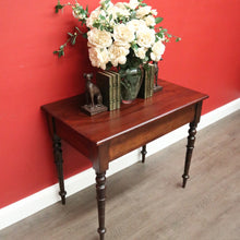 Load image into Gallery viewer, x SOLD Antique English Lamp Table. English Mahogany Side Table, Coffee  or Hall Table. B10336