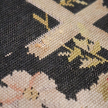 Load image into Gallery viewer, x SOLD Antique French Prayer Chair, Home Worship Kneeler for Prayer. Tapestry Seat Rest B11190