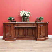 Load image into Gallery viewer, x SOLD Grand and Impressive English Mahogany Sideboard, Inverted Breakfront Sideboard B11211