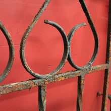 Load image into Gallery viewer, x SOLD Set of Antique Australia Garden Gates, Driveway Gates. Wrought Iron and Iron. B10410
