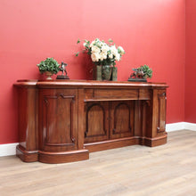 Load image into Gallery viewer, x SOLD Grand and Impressive English Mahogany Sideboard, Inverted Breakfront Sideboard B11211
