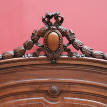 Load image into Gallery viewer, x SOLD Antique French Walnut and Cane Insert Double Bed. Antique French Bed with Slats B10844`