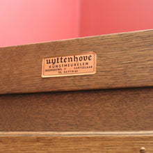 Load image into Gallery viewer, x SOLD Antique Belgium Gothic Sideboard, Sacrament Cabinet, 3 Door Drawer Church Chest B10862