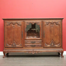 Load image into Gallery viewer, x SOLD Antique French Sideboard, Buffet Linen Press Cabinet Hall Cupboard Large Storage. B9796