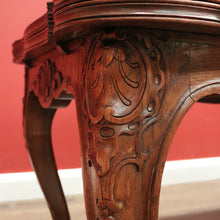 Load image into Gallery viewer, x SOLD Antique French Oak Two Leaf Dining or Kitchen Table, parquetry Table Top B11226