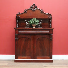 Load image into Gallery viewer, x SOLD Antique English Sideboard, Mahogany Chiffonier or Hall Cabinet Cupboard B11251