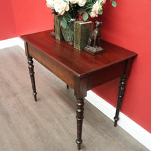 Load image into Gallery viewer, x SOLD Antique English Lamp Table. English Mahogany Side Table, Coffee  or Hall Table. B10336