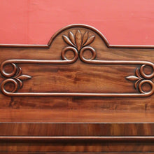 Load image into Gallery viewer, x SOLD Antique English Mahogany Sideboard Antique Inverted Twin Pedestal Sideboard B10984