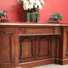 Load image into Gallery viewer, x SOLD Grand and Impressive English Mahogany Sideboard, Inverted Breakfront Sideboard B11211