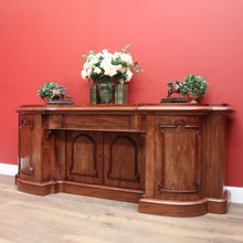 Load image into Gallery viewer, x SOLD Grand and Impressive English Mahogany Sideboard, Inverted Breakfront Sideboard B11211