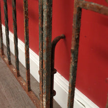 Load image into Gallery viewer, x SOLD Set of Antique Australia Garden Gates, Driveway Gates. Wrought Iron and Iron. B10410