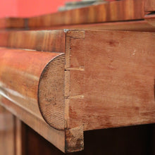 Load image into Gallery viewer, x SOLD Antique English Mahogany Sideboard Antique Inverted Twin Pedestal Sideboard B10984