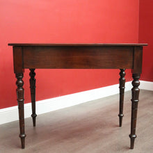 Load image into Gallery viewer, x SOLD Antique English Lamp Table. English Mahogany Side Table, Coffee  or Hall Table. B10336