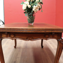 Load image into Gallery viewer, x SOLD Antique French Oak 2 Leaf Extension Dining Table, Kitchen Table with 2 Leaves B10688
