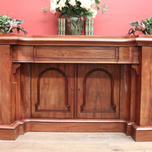 Load image into Gallery viewer, x SOLD Grand and Impressive English Mahogany Sideboard, Inverted Breakfront Sideboard B11211