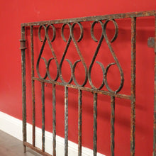 Load image into Gallery viewer, x SOLD Set of Antique Australia Garden Gates, Driveway Gates. Wrought Iron and Iron. B10410