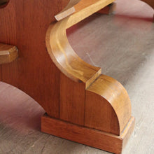 Load image into Gallery viewer, x SOLD Antique French Oak Refectory Table Dining Table Church Gothic Quatrefoil Shape to Pedestal B10317