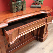 Load image into Gallery viewer, x SOLD Grand and Impressive English Mahogany Sideboard, Inverted Breakfront Sideboard B11211