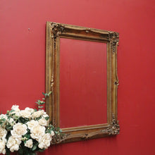 Load image into Gallery viewer, x SOLD Vintage Wall Mirror or Mantle Mirror Vanity Mirror Gilt Wood Mirror French Style B11090