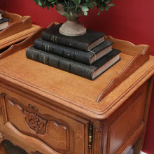 Load image into Gallery viewer, x SOLD Pair of Vintage French Bedside Table, Lamp Tables, Side Tables, Bedside Cabinets B10886
