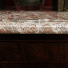 Load image into Gallery viewer, x SOLD Antique French Chest of Drawers, Walnut and Marble 2 Drawer Hall Cabinet Chest B10548