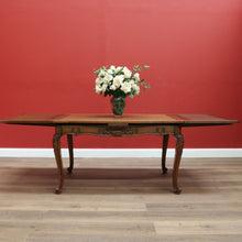 Load image into Gallery viewer, x SOLD Antique French Oak 2 Leaf Extension Dining Table, Kitchen Table with 2 Leaves B10688