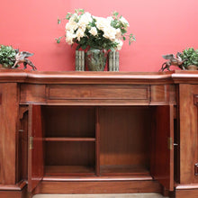 Load image into Gallery viewer, x SOLD Grand and Impressive English Mahogany Sideboard, Inverted Breakfront Sideboard B11211