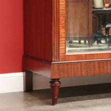 Load image into Gallery viewer, x SOLD Antique French Walnut 2 Door Armoire Wardrobe, 2 Door Bevelled Mirror Wardrobe. B10419