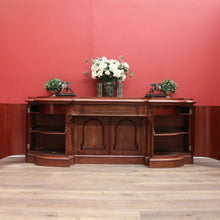 Load image into Gallery viewer, x SOLD Grand and Impressive English Mahogany Sideboard, Inverted Breakfront Sideboard B11211