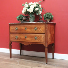 Load image into Gallery viewer, x SOLD Antique French Hall Cupboard, Hall Chest, Marble Top Chest of Drawers, Cabinet B11010